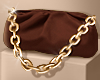 Summer Brown Chain Pouch