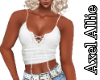 AA WHITE STRINGED TEE