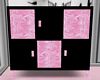 Black & Pink Cabinet