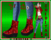 C*Stickers red boots