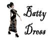 (N) Black Batty Dress