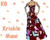 Krickle Maxi Dress
