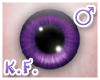 Deep Purple Eyes (M)