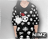 Goth Christmas Sweater M