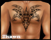 sick chest tattoo