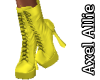 AA Yellow Laced Boots