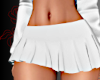 Preppy Girl Skirt White