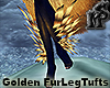 Golden Fur Leg Tufts