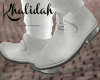K♛-Elegant boot/white