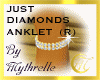 JUST DIAMONDS ANKLET (R)
