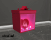 Pink Heart Glow Box