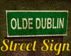 Olde Dublin Street Sign