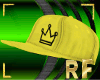 yellow king hat