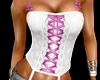 Corset Pink And White
