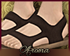 AOP=Brown  sandals