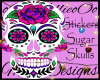 [M]Sticker~Sugar Skull4