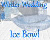 Winter Wedding WaterBowl