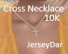 Cross Necklace 10k Gold