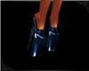 Blue Glam Heels