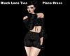 Black Two Piece Dress