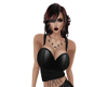 Busty Leather 2 Vamp Blk