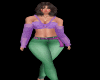 Purpel Full Outfit