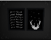 B/W Christmas Frames