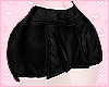 Black PVC Skirt L