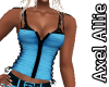 AA Blue Corset Top