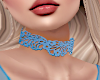 Blue Lace Choker