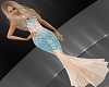 SL Blue Champagne Gown