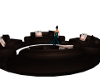 Copper Rose Round Lounge