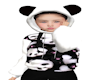 Abrigo Panda Kids (F)