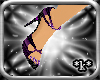 *k* Purple jewel shoes