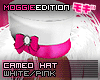 ME|CameoHat|White/Pink