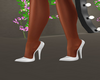 [JR] Spring White Heels
