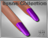 Ileana Purple Nails