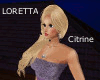 Loretta - Citrine