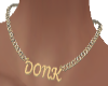 Donk Necklace Gold
