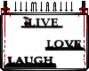 Live..Love..Laugh {Red}