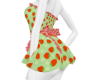 spring strawberry dress