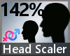 Head Scaler 142% M A