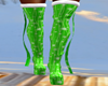 FG~ Green Snowflake Boot