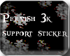 3k support sticker.