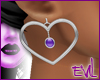 [EM]Pendant Heart Lilac