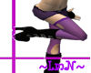 {*N} purple stockings