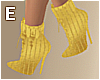 ankle high boots gold