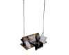 wolf cuddle swing