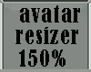 S Avatar resizer 150%