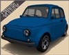 K| Vintage Car - Blue